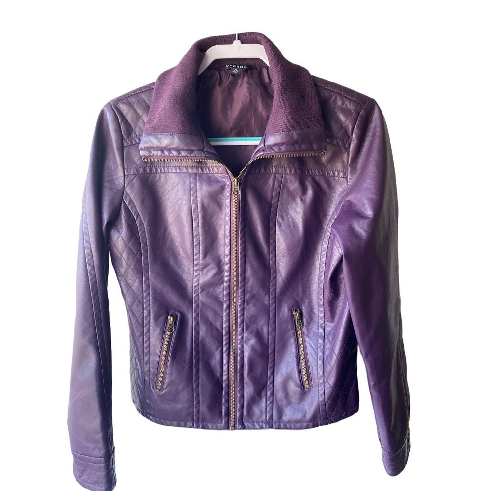 George Faux Leather Jacket - Picture 6 of 9